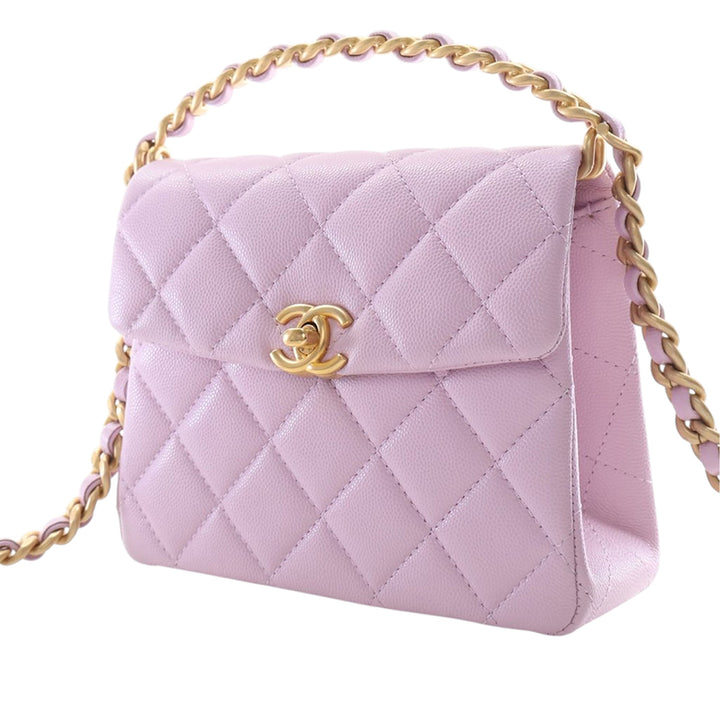 Chanel Mini Matelassé Caviar 31 Rue Cambon sac à anse supérieure