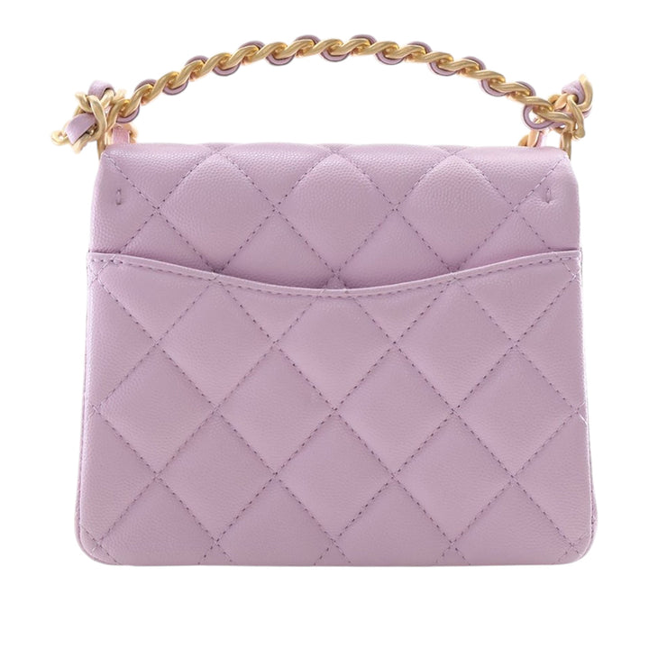 Chanel Mini Matelassé Caviar 31 Rue Cambon sac à anse supérieure