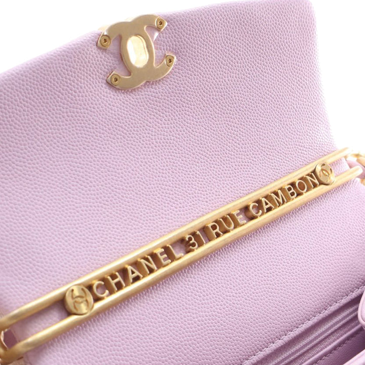 Chanel Mini Matelassé Caviar 31 Rue Cambon sac à anse supérieure