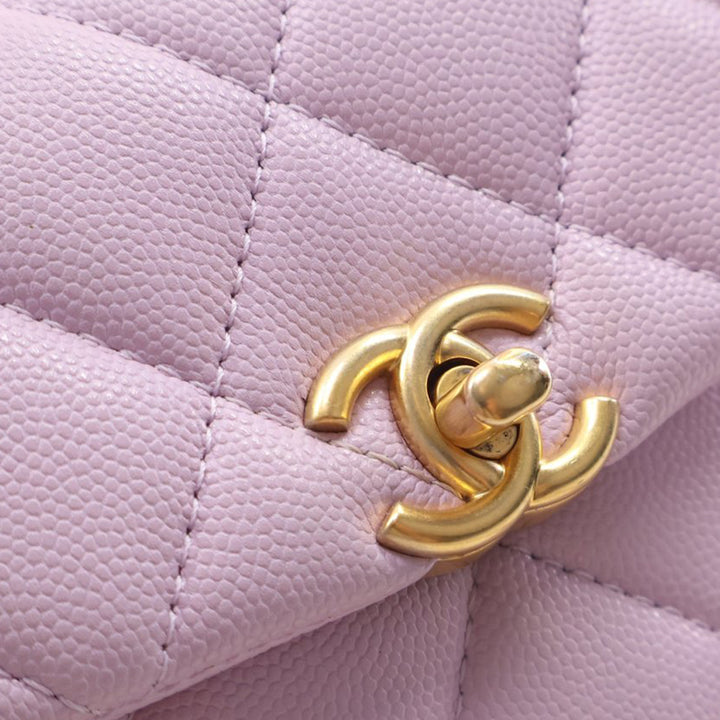 Chanel Mini Matelassé Caviar 31 Rue Cambon sac à anse supérieure