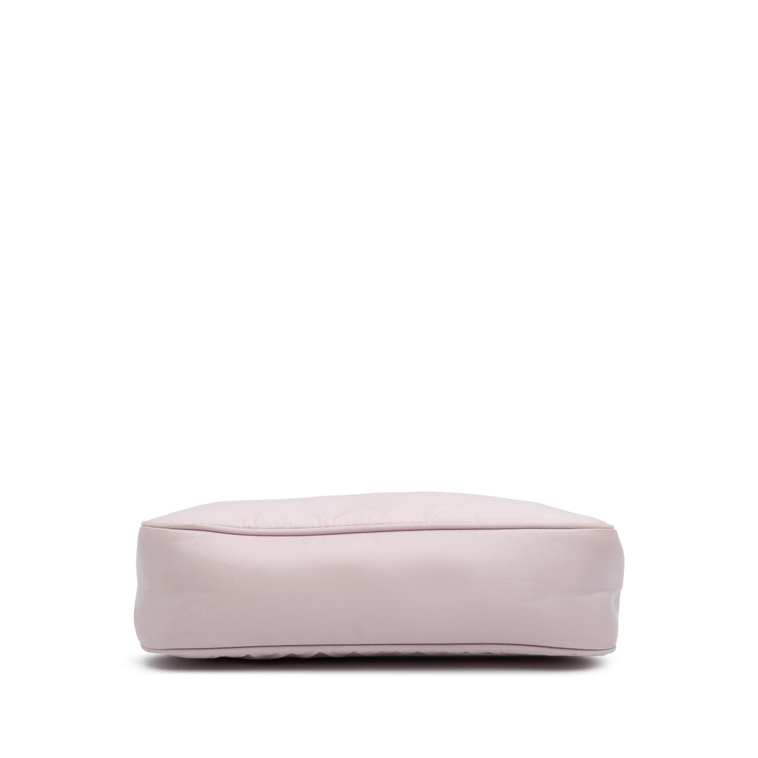 Mini Re Nylon Re Edition 2000 Shoulder Bag Pink - Gaby Paris