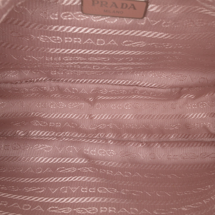 Mini Re Nylon Re Edition 2000 Shoulder Bag Pink - Gaby Paris
