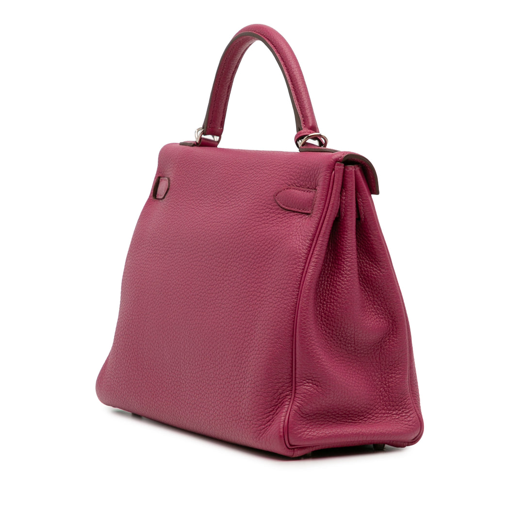 Hermès Togo Kelly II Retourne 32 Violet