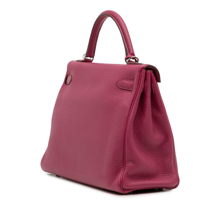 Hermès Togo Kelly II Retourne 32 Violet