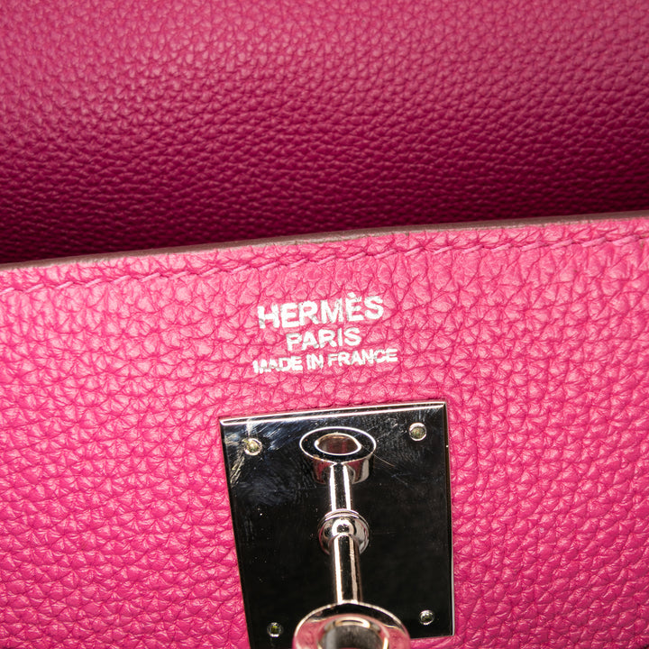 Hermès Togo Kelly II Retourne 32 Violet