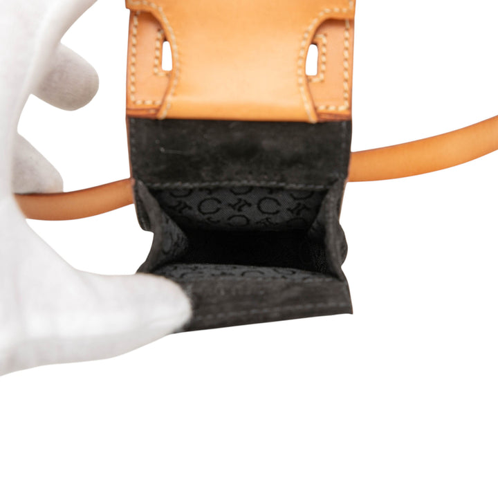 Celine C Macadam Daim Pochette Sac porté croisé