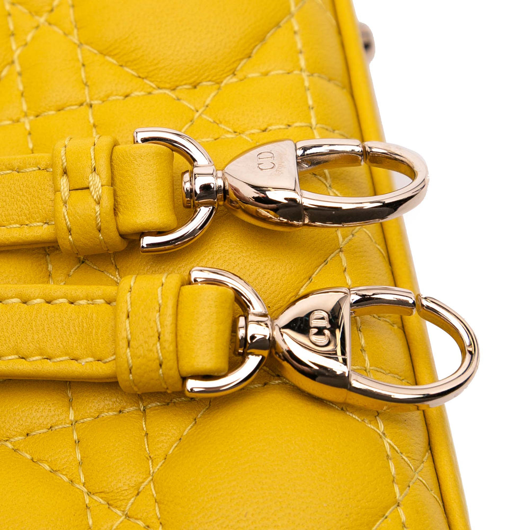 Dior Micro Cuir d’agneau Cannage Lady Dior