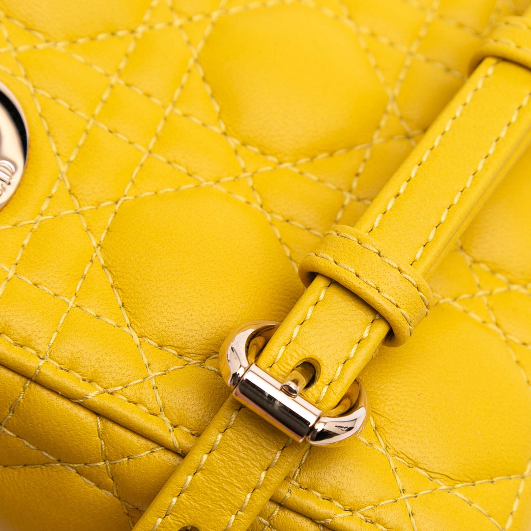 Dior Micro Cuir d’agneau Cannage Lady Dior