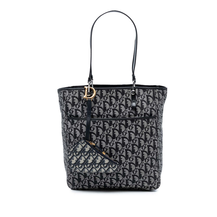 Dior Diorissimo Trotter Toile Cabas Noir