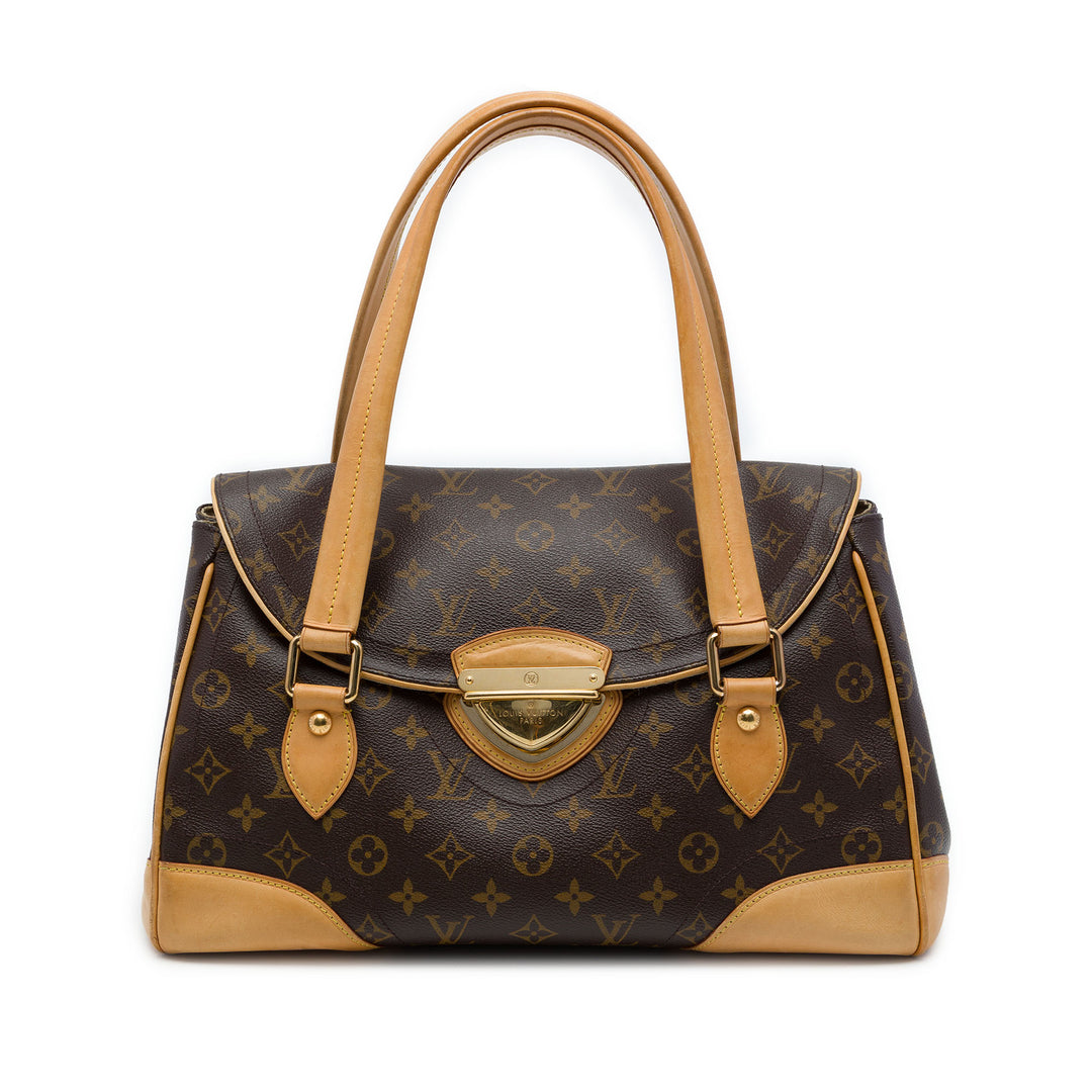 Louis Vuitton Beverly GM Monogram Marron – vue principale – GABY PARIS