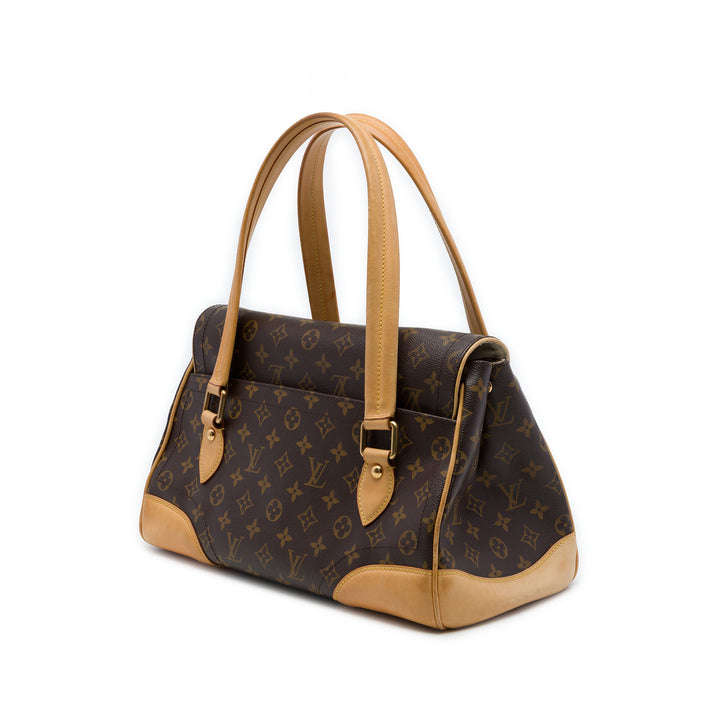 Louis Vuitton Beverly GM Monogram Marron – vue 2 – GABY PARIS