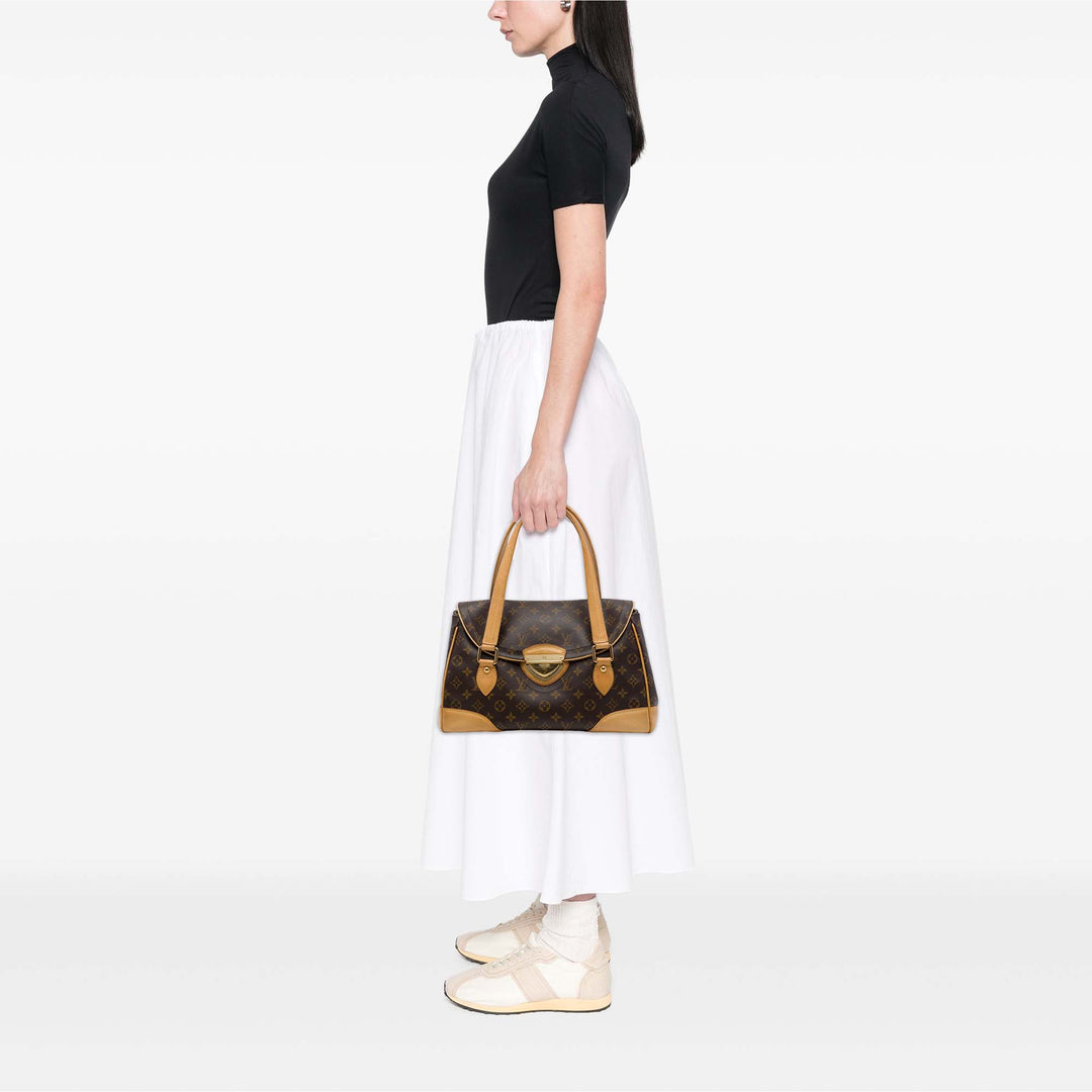 Louis Vuitton Beverly GM Monogram Marron – vue 6 – GABY PARIS