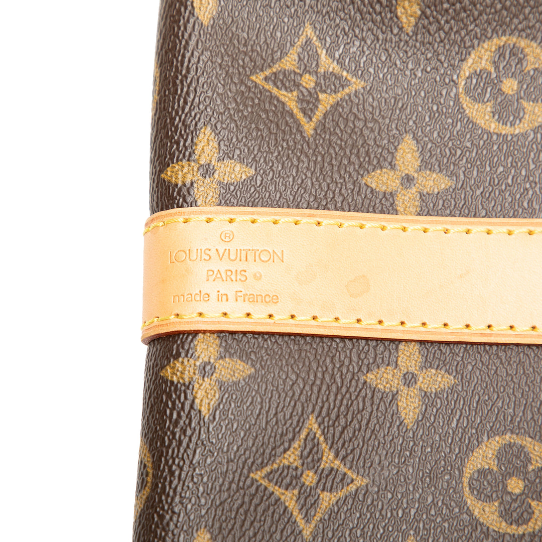 Louis Vuitton Sac de voyage Keepall Bandouliere 60 Monogram Marron – vue 5 – GABY PARIS
