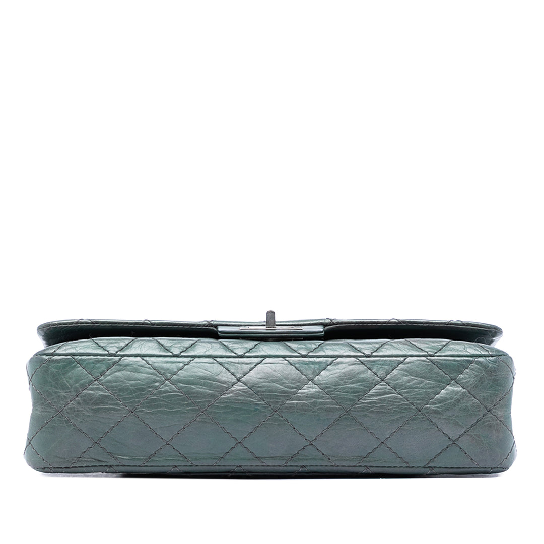 Chanel Matelassé vieilli Cuir de veau Reissue 2.55 Double rabat 225