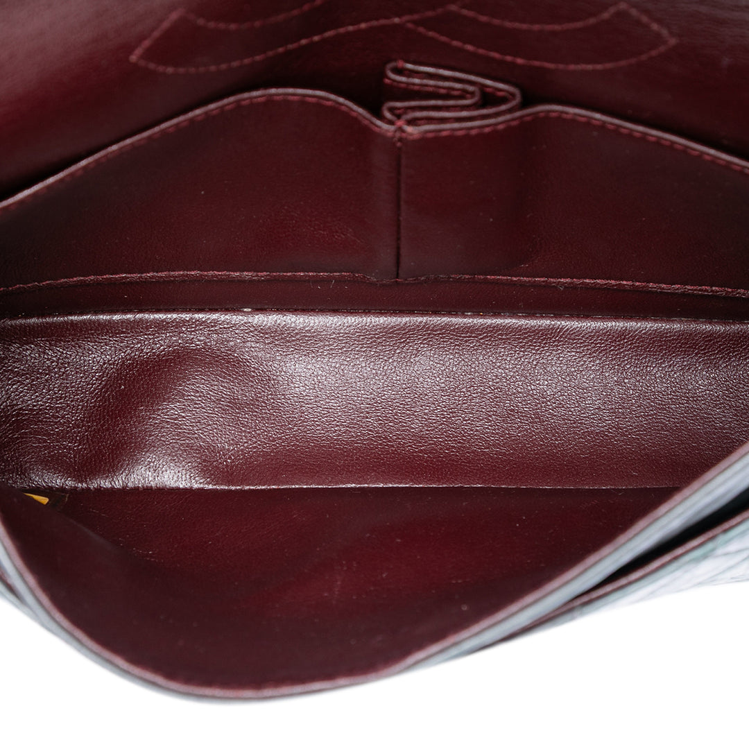 Chanel Matelassé vieilli Cuir de veau Reissue 2.55 Double rabat 225