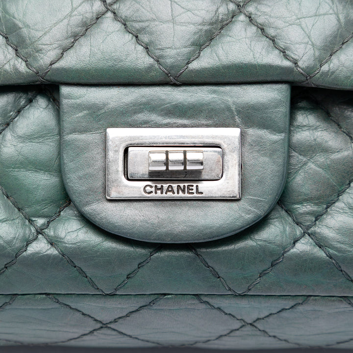 Chanel Matelassé vieilli Cuir de veau Reissue 2.55 Double rabat 225