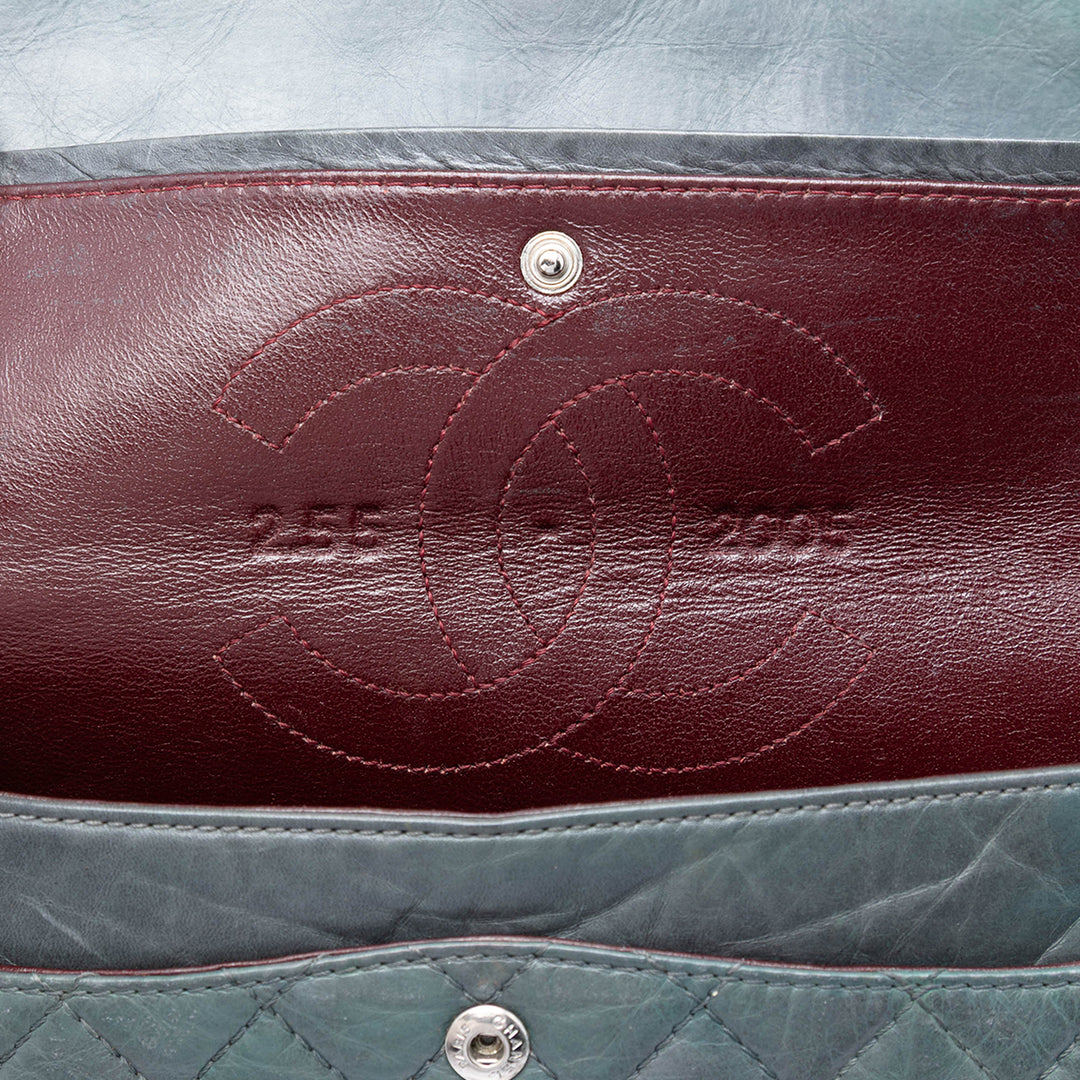 Chanel Matelassé vieilli Cuir de veau Reissue 2.55 Double rabat 225