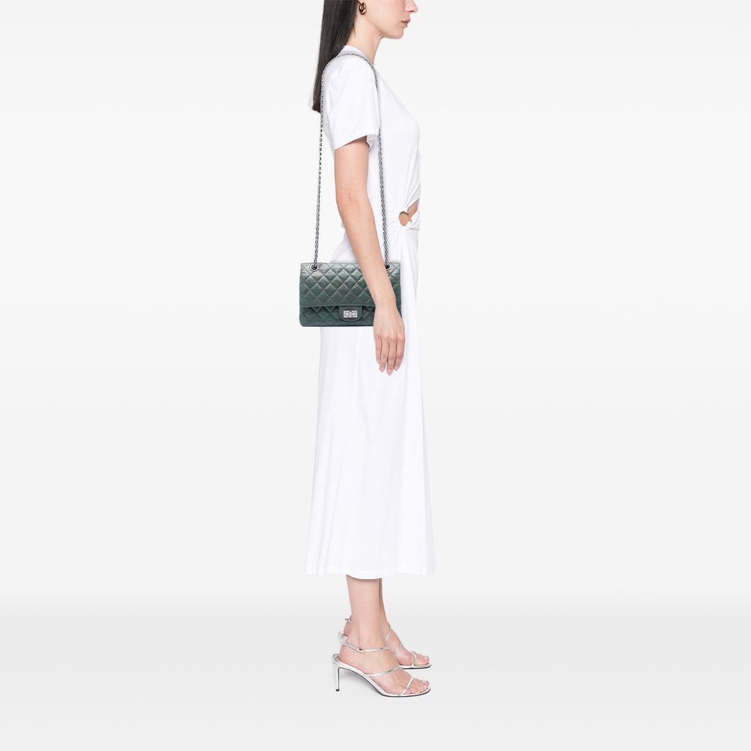 Chanel Matelassé vieilli Cuir de veau Reissue 2.55 Double rabat 225