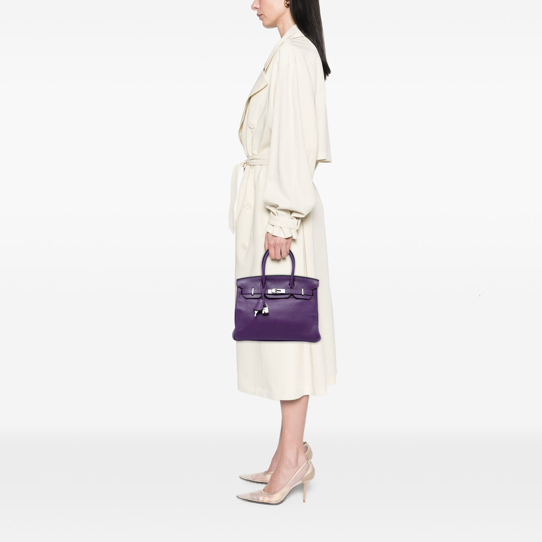 Birkin Retourne 30 Clémence Violet