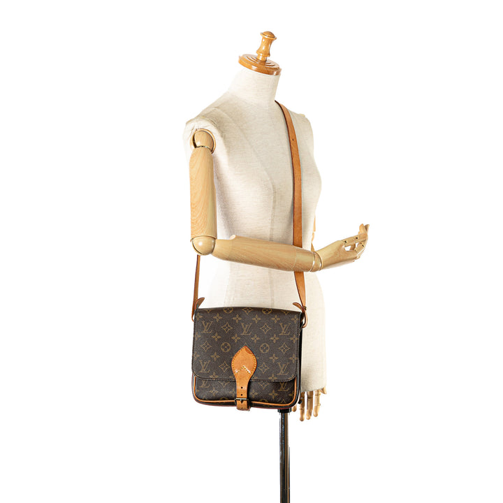 Monogram Cartouchiere MM Brown - Gaby Paris