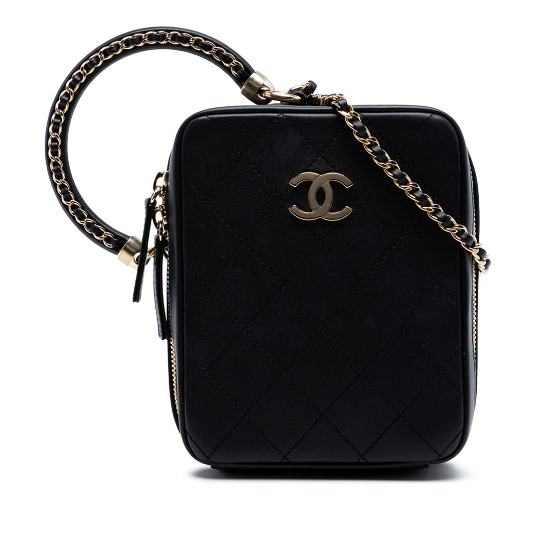 Chanel Cuir de veau Surpiqué Cup Of Tea Vanity