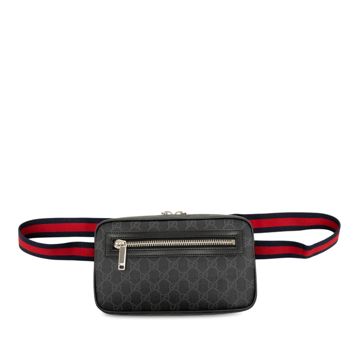 Web Sac ceinture GG Supreme Noir