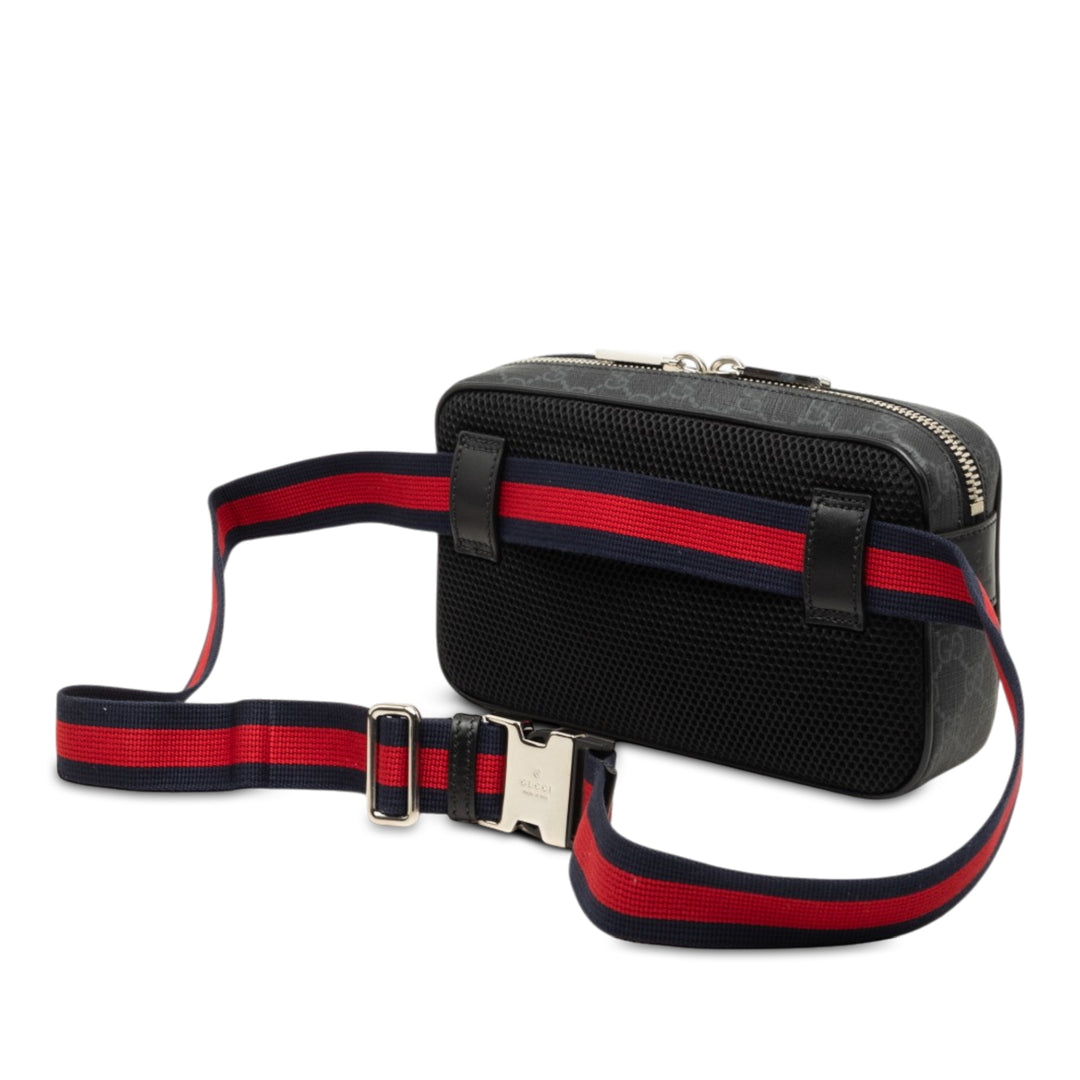 Web Sac ceinture GG Supreme Noir