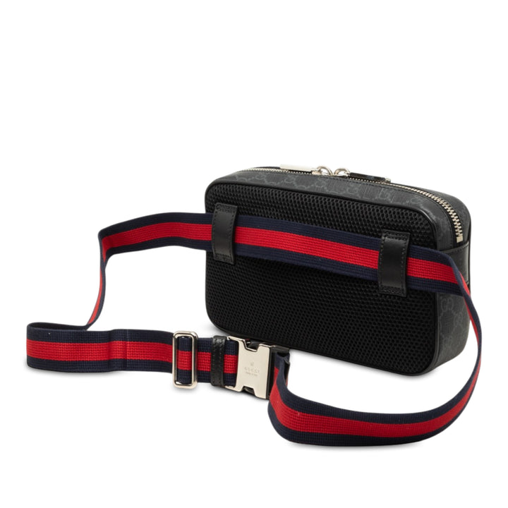 Web Sac ceinture GG Supreme Noir