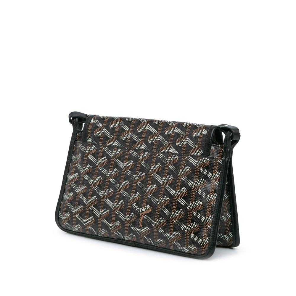 Goyardine Plumet Pocket Wallet Black - Gaby Paris