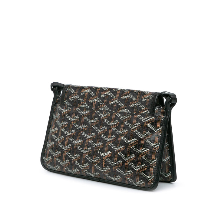 Goyardine Plumet Pocket Wallet Black - Gaby Paris