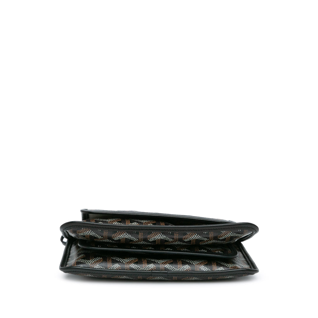 Goyardine Plumet Pocket Wallet Black - Gaby Paris
