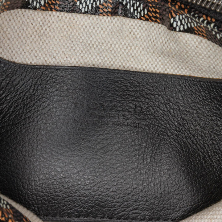Goyardine Plumet Pocket Wallet Black - Gaby Paris