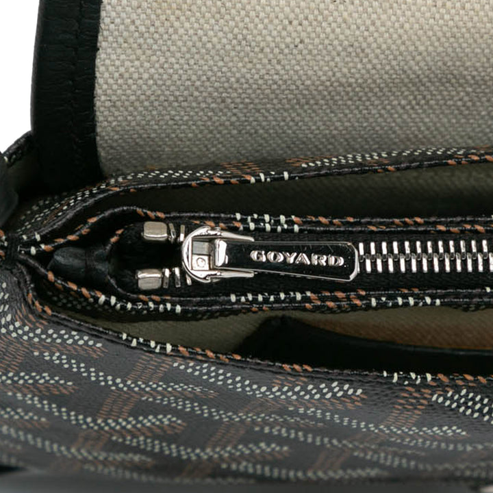 Goyardine Plumet Pocket Wallet Black - Gaby Paris