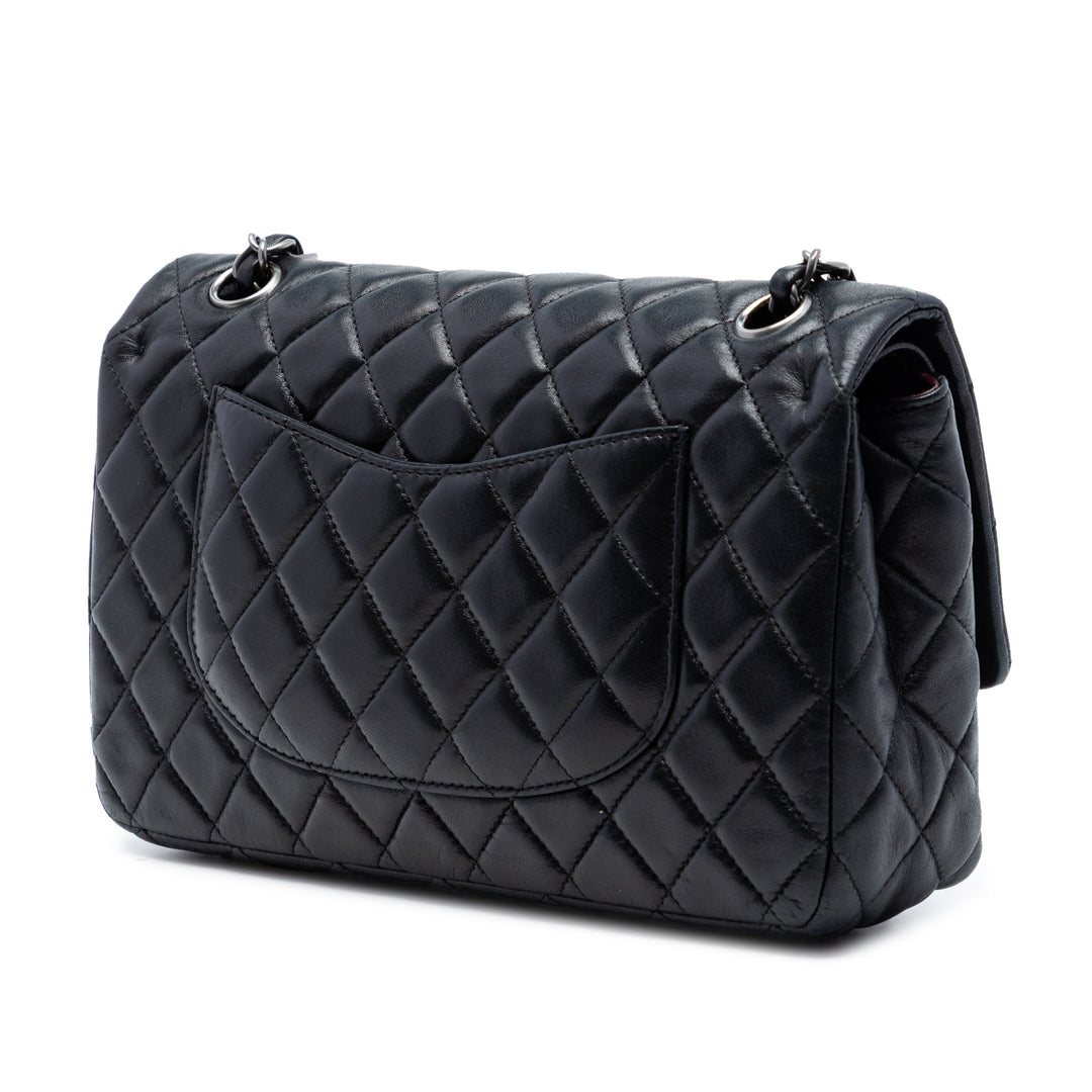Chanel Medium Classic Cuir d’agneau Double rabat