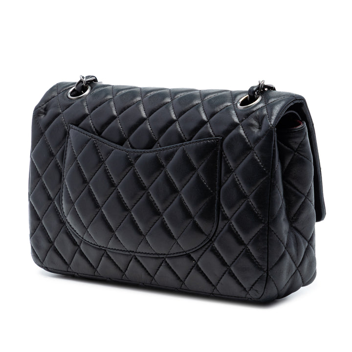 Chanel Medium Classic Cuir d’agneau Double rabat