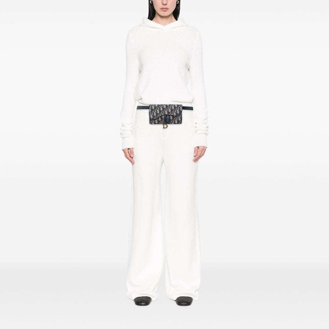 Dior Saddle Sac ceinture Oblique Bleu – vue 6 – GABY PARIS