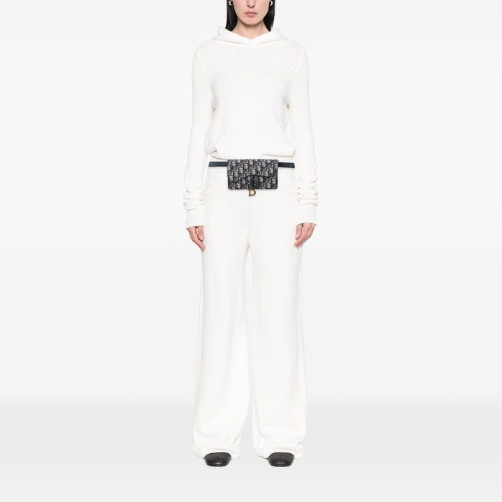 Dior Saddle Sac ceinture Oblique Bleu – vue 6 – GABY PARIS