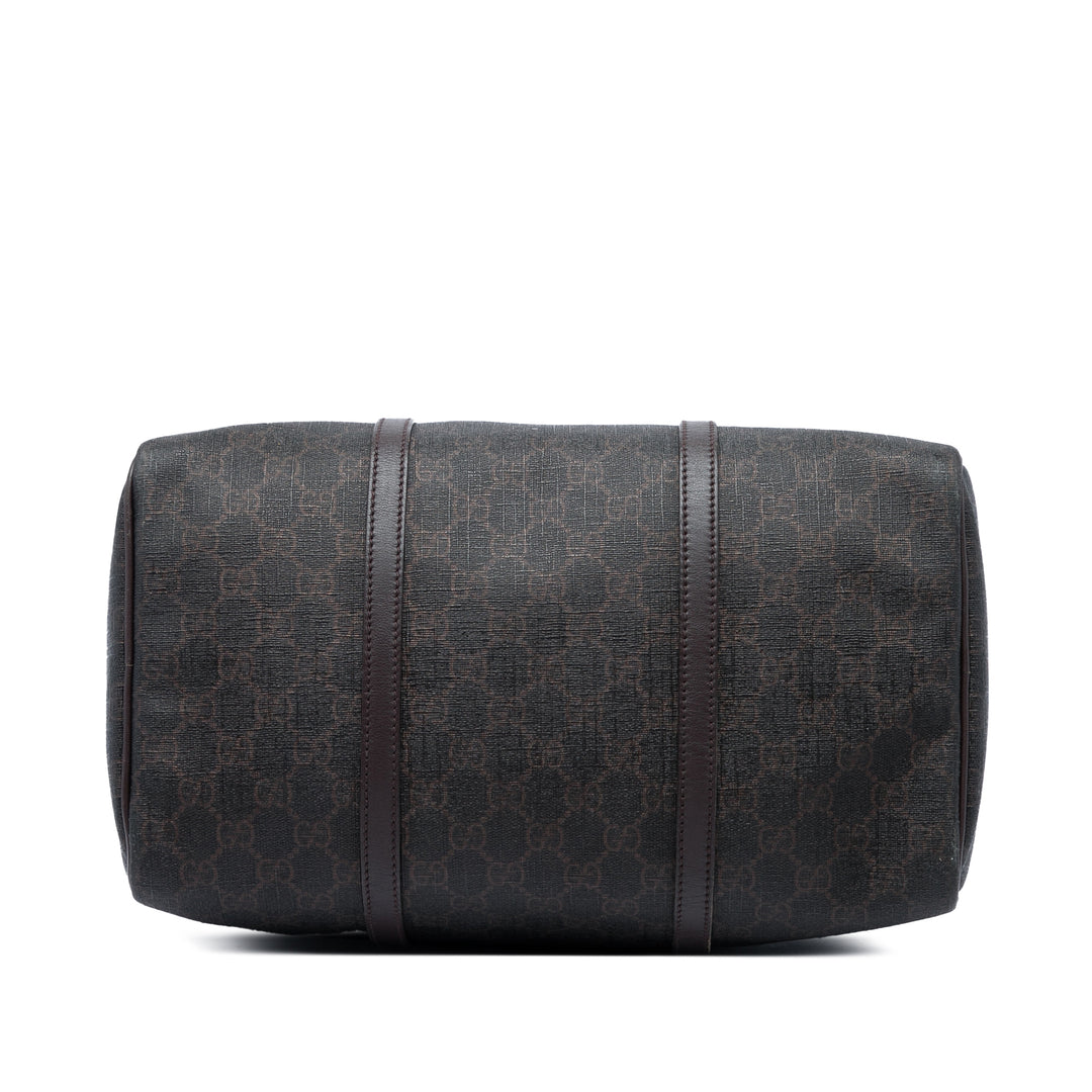 Gucci Sac à main Nice Boston GG Supreme Moyen Marron – vue 3 – GABY PARIS