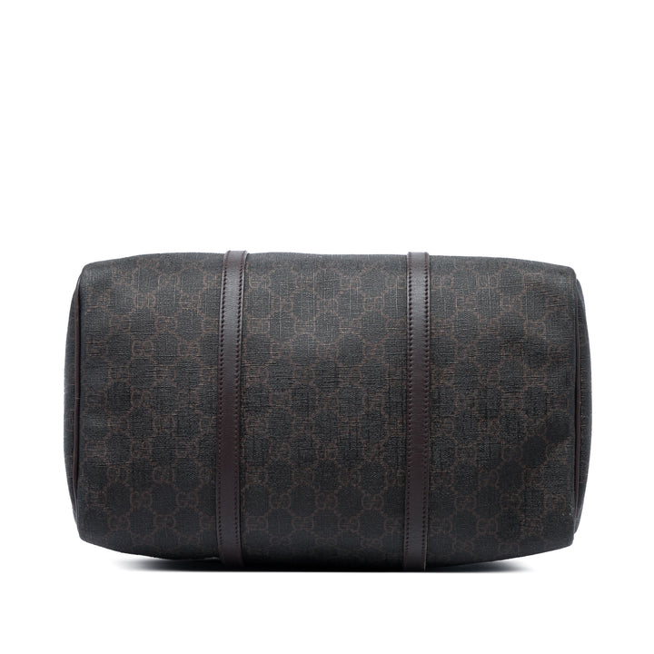 Gucci Sac à main Nice Boston GG Supreme Moyen Marron – vue 3 – GABY PARIS