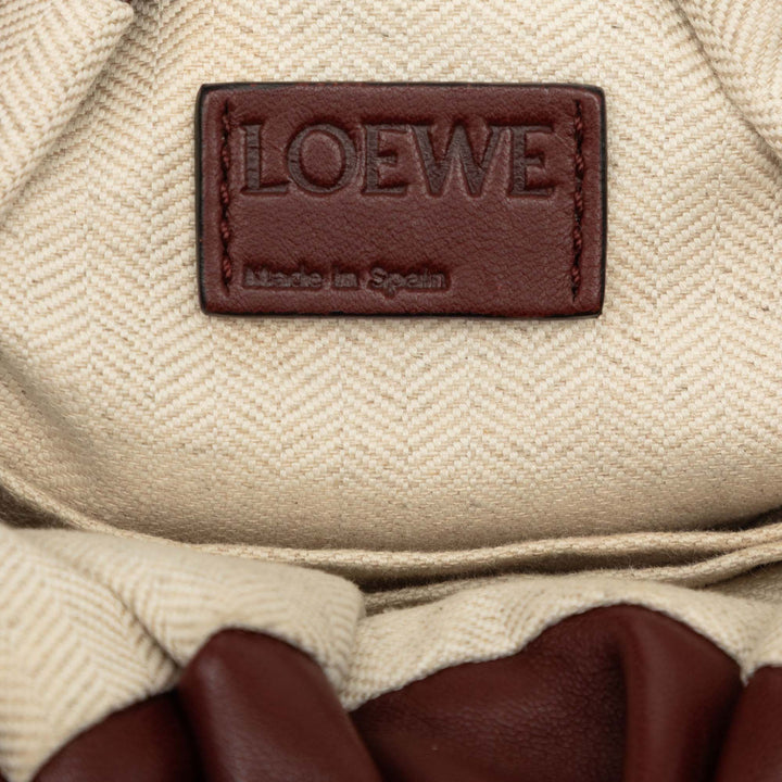 LOEWE Bounce Sac nappa Rouge – vue 6 – GABY PARIS