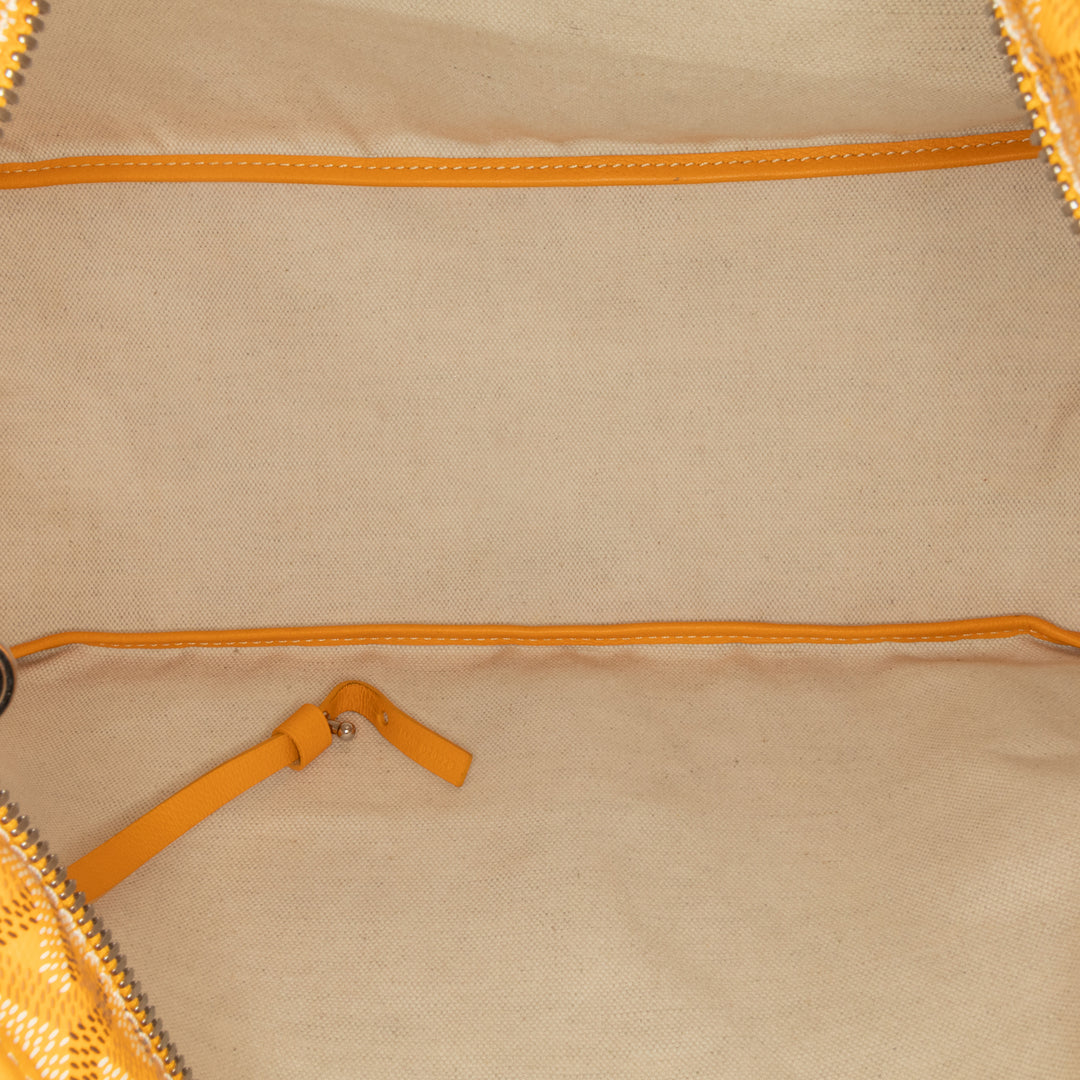 Goyard Sac porté épaule Boheme Hobo Goyardine Jaune – vue 4 – GABY PARIS