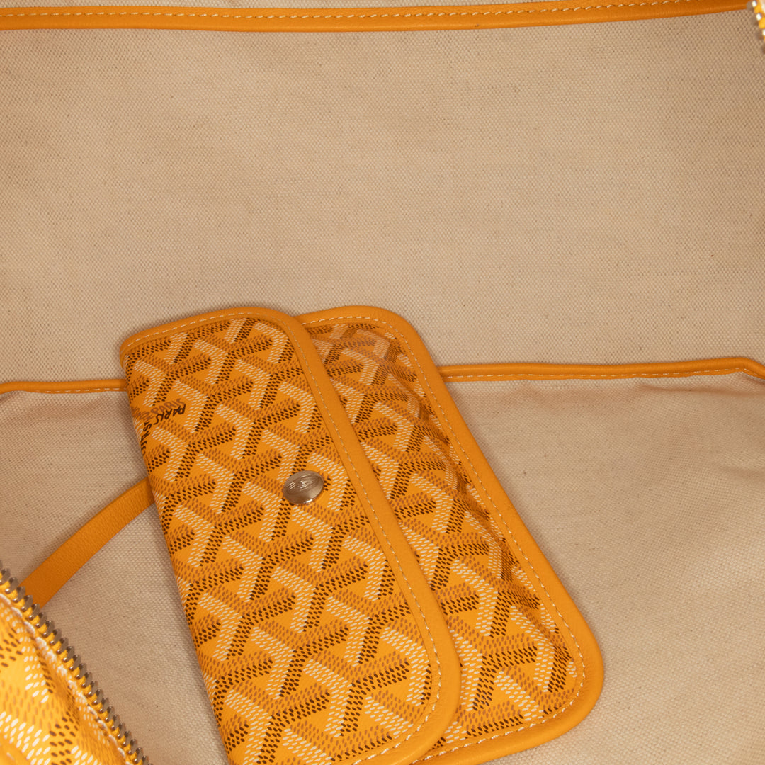 Goyard Sac porté épaule Boheme Hobo Goyardine Jaune – vue 5 – GABY PARIS