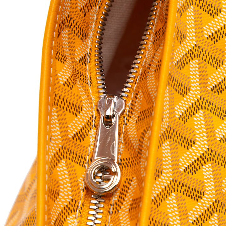 Goyard Sac porté épaule Boheme Hobo Goyardine Jaune – vue 7 – GABY PARIS