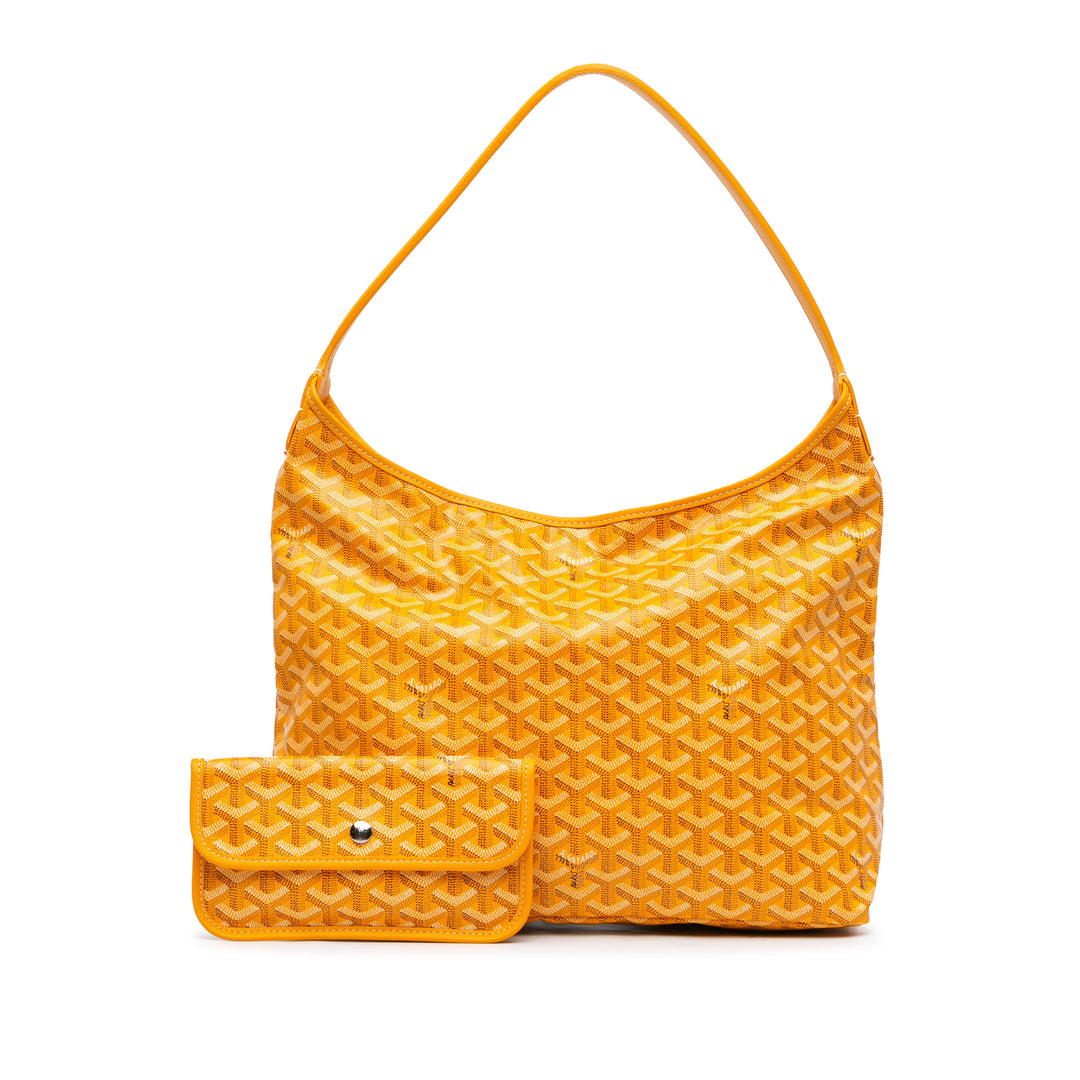 Goyard Sac porté épaule Boheme Hobo Goyardine Jaune – vue 9 – GABY PARIS