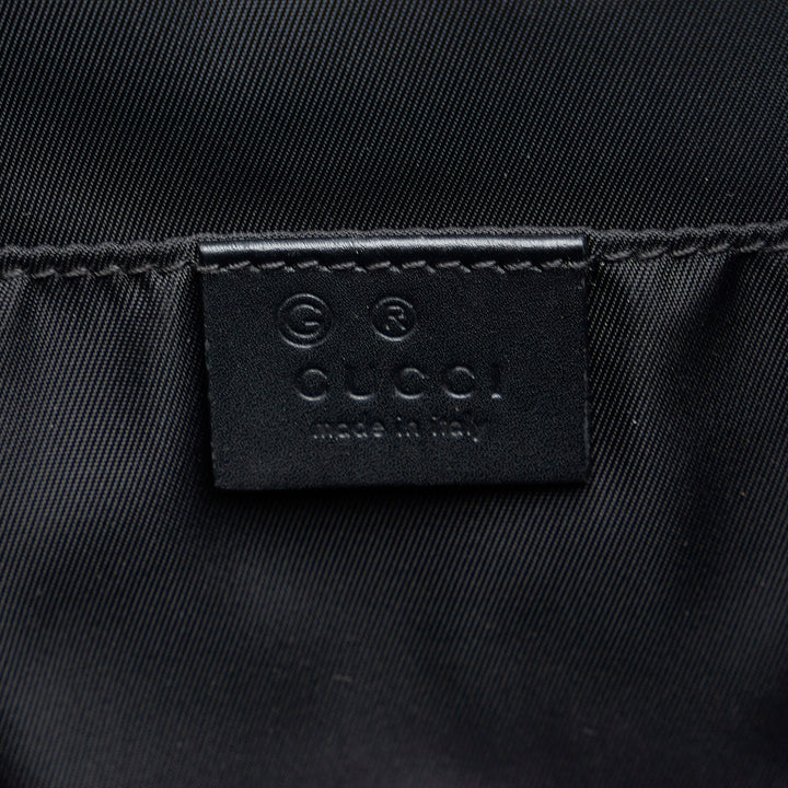 Gucci Techno Web Clutch Black - GABY PARIS