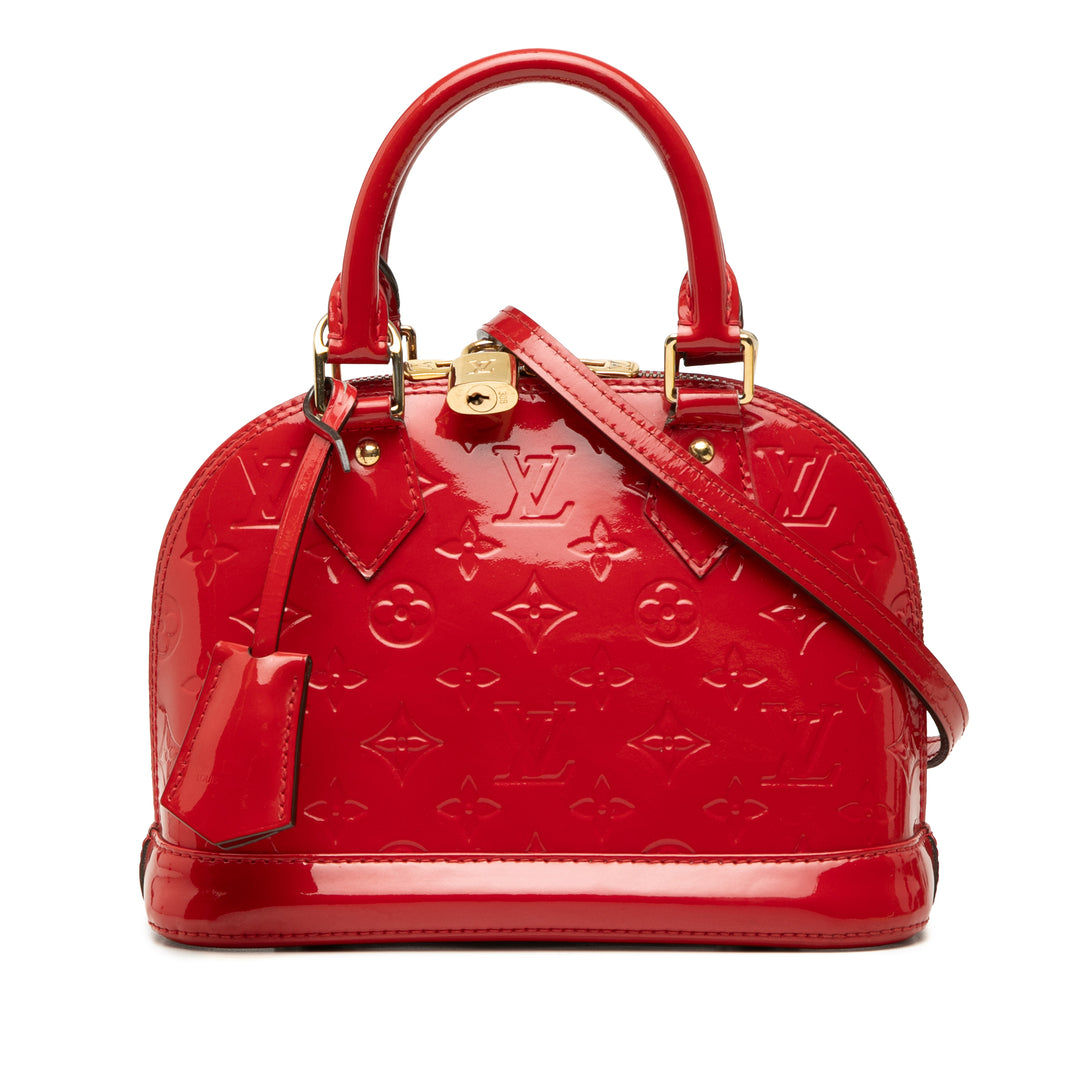 Louis Vuitton Monogram Vernis Alma BB