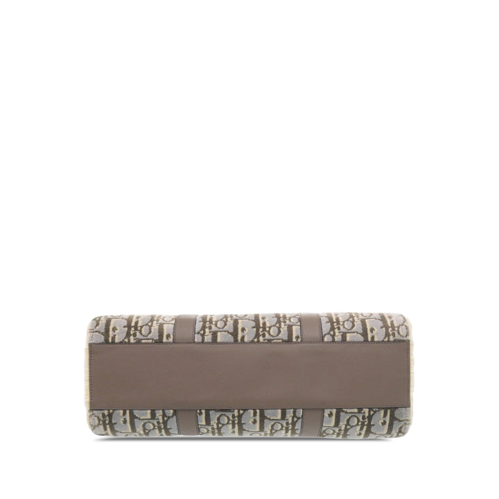 Dior Large Oblique Laine Corolle Cabas