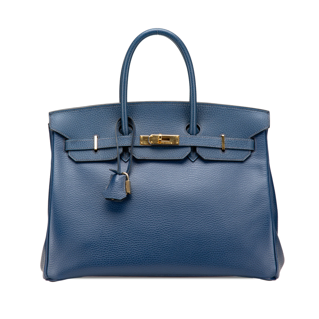Togo Birkin Retourne 35 Blue - Gaby Paris