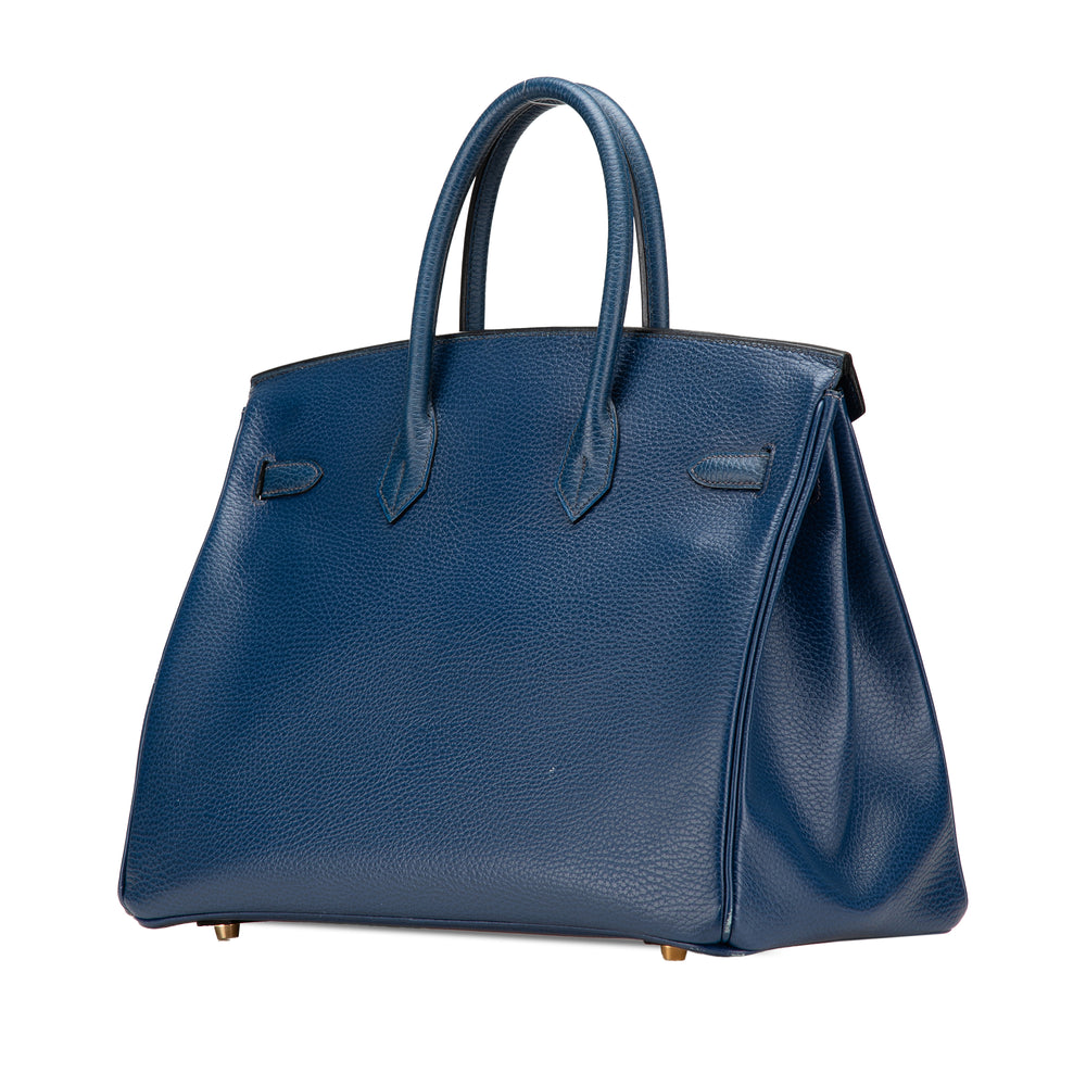 Togo Birkin Retourne 35 Blue - Gaby Paris