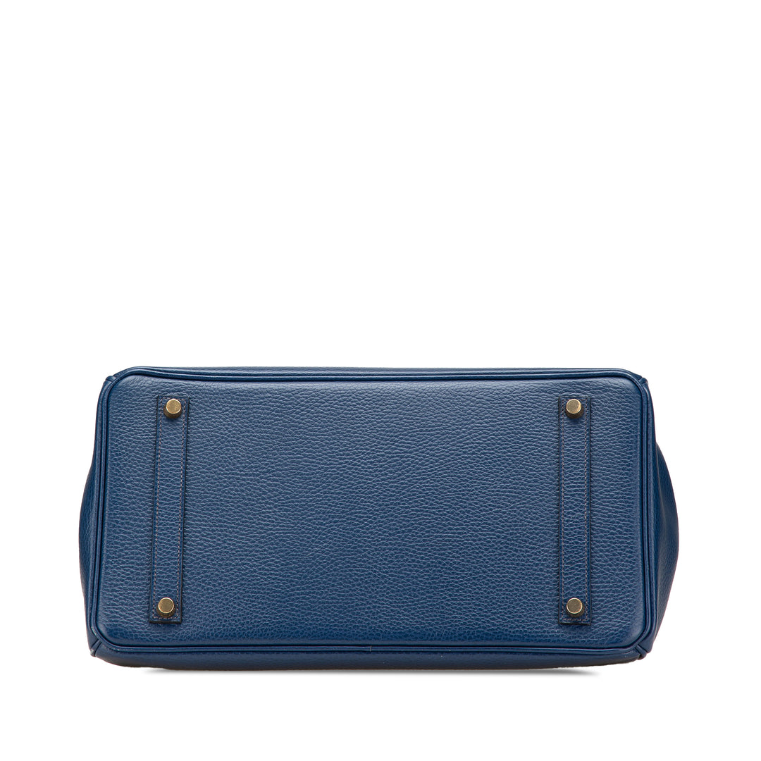 Togo Birkin Retourne 35 Blue - Gaby Paris